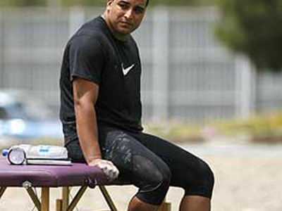 احسان حدادی با لباس پرسپولیس قهرمان شد