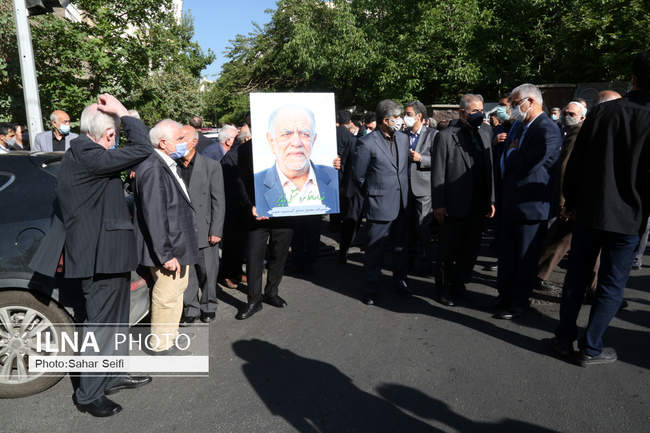 مراسم تشییع مرحوم «اکبر ترکان»