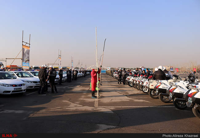 رزمایش طرح زمستانی تهران بزرگ