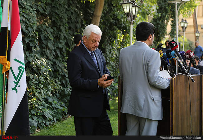 نشست خبری سفیر عراق در تهران