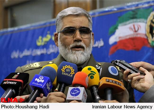 نشست خبری فرمانده نیروی زمینی ارتش