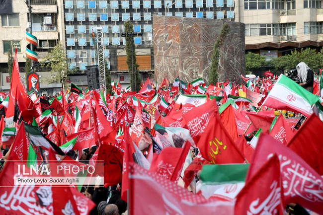 مراسم تشییع پیکر مطهر رهبر شهید انقلاب / 1