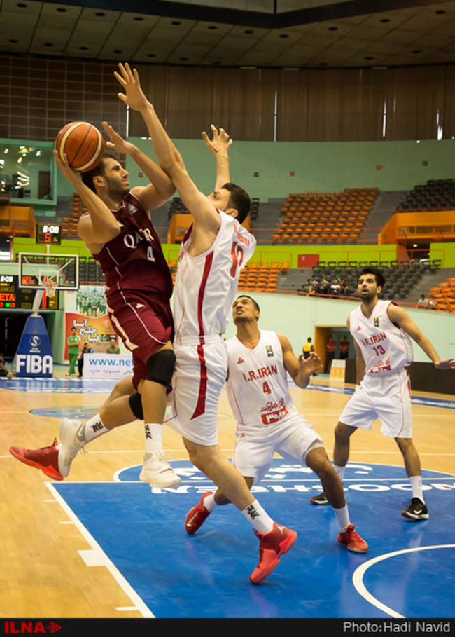 مسابقات بسکتبال آسیا چلنچ /ایران - قطر