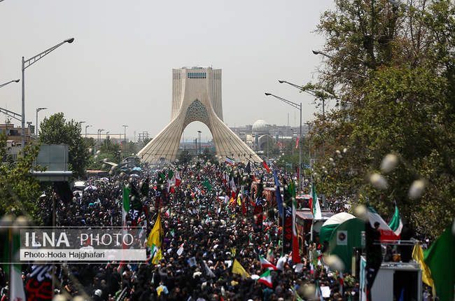  مراسم تشییع شهدای اقتدار - تهران / 4