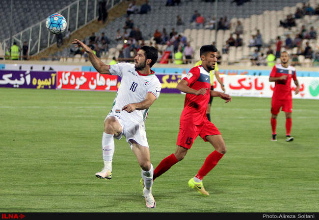دیدار دوستانه فوتبال ایران۶-قرقیزستان۰