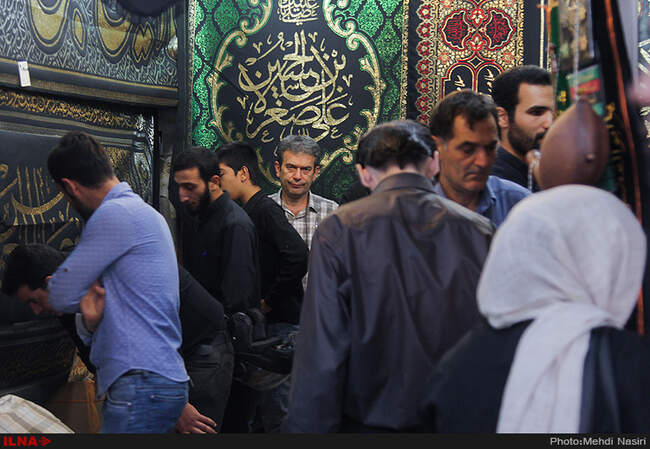 بازار تهران در ایام محرم