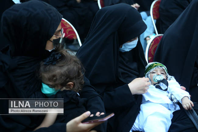 دهمین شب مراسم عزاداری حضرت اباعبدالله الحسین (ع) در خانه کارگر