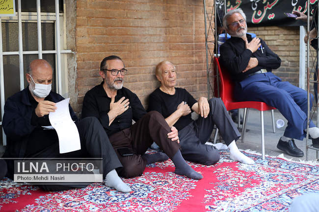 مراسم ششمین شب از عزاداری ماه محرم در خانه کارگر 