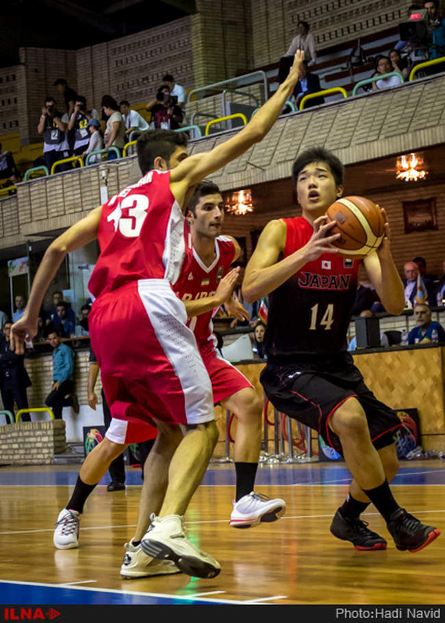 بیست و چهارمین دوره مسابقات بسکتبال قهرمانی جوانان آسیا: ایران - ژاپن