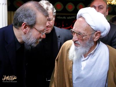 لاریجانی رحلت علامه آیت‌الله حسن حسن‌زادۀ آملی تسلیت گفت