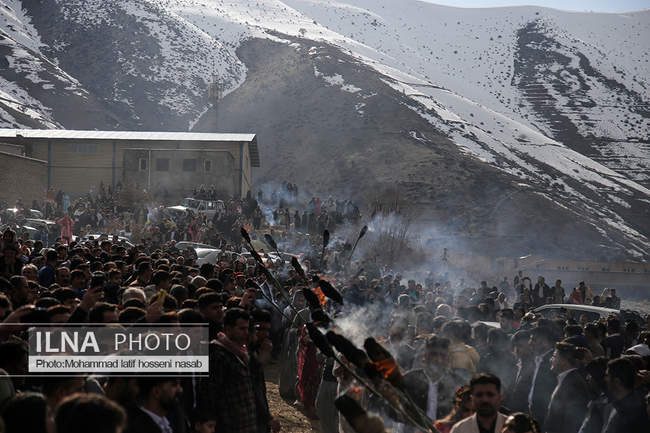 آیین نوروز در روستای چشمیدر کردستان 