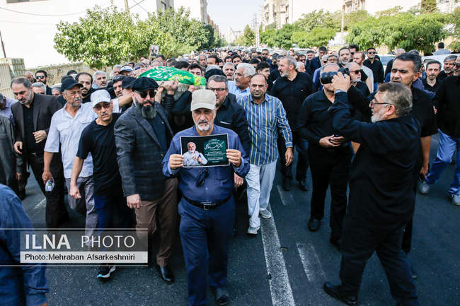 تشییع پیکر «احمد توکلی»
