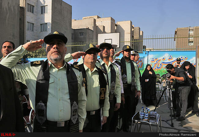 گزارش تصویری از آیین بازگشایی مدارس با حضور سردار رحیمی
