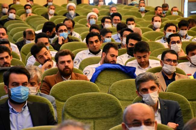 همایش تجلیل از مدافعان سلامت در اردبیل+عکس