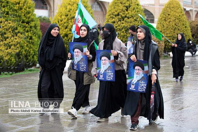راهپیمایی روز قدس در اصفهان
