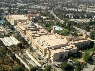 شلیک موشک کاتیوشا به سوی سفارت آمریکا در بغداد