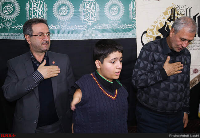 مراسم اربعین حسینی درمرکز بهزیستی اردیخانی