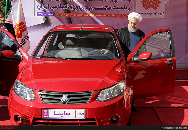 رونمایی از دستاوردهای جدید صنعت خودرو سازی