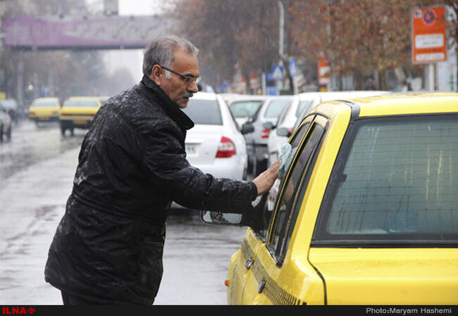  اولین باران زمستانی در استان البرز