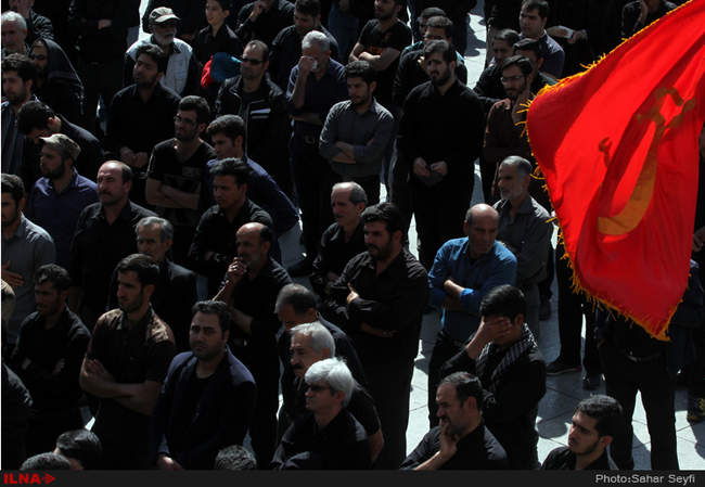 مراسم عاشورای حسینی در میدان امام حسین(ع)