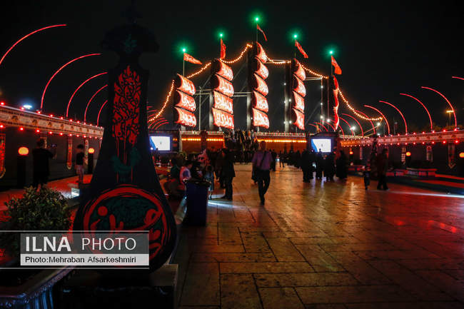 برگزاری سومین سوگواره محرم شهر در میدان آزادی