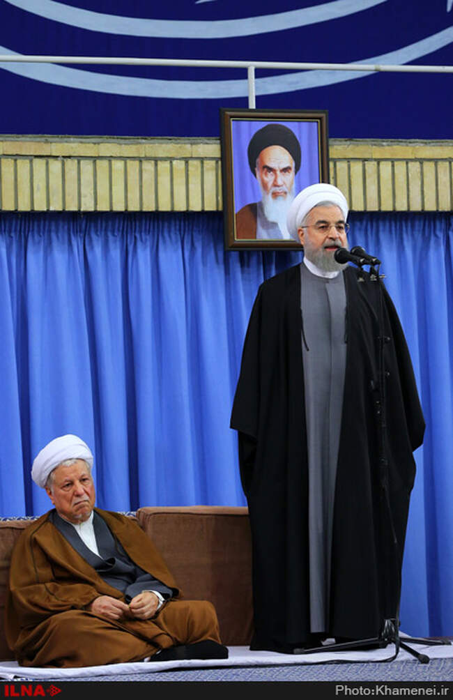 دیدار مسئولان نظام و سفرای کشورهای اسلامی با رهبر انقلاب