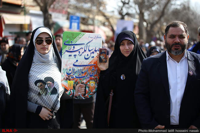 راهپیمایی ۲۲ بهمن در چهل سالگی انقلاب در سنندج/9