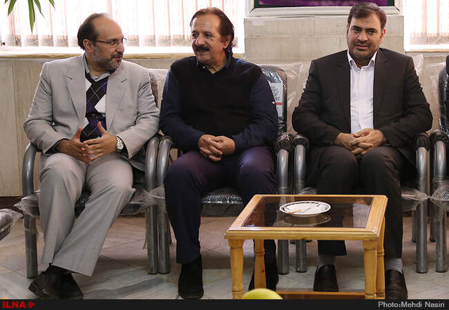 حضور مجید مجیدی در دبیرستان نظام مافی
