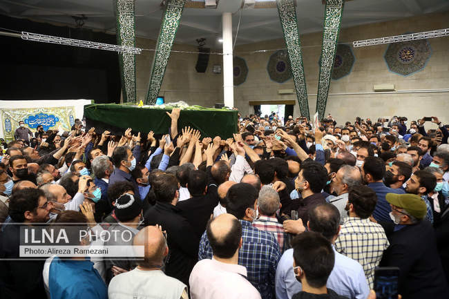 مراسم تشییع پیکر مرحوم استاد فاطمی نیا