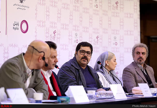 نشست خبری فیلم آبنبات چوبی به کارگردانی امان منطقی