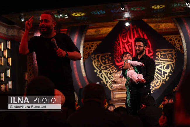 شب عاشورا در حسینیه انصار الحسین (ع)