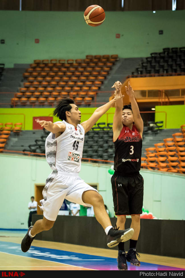مسابقات بسکتبال آسیا چلنج/ژاپن - تایلند