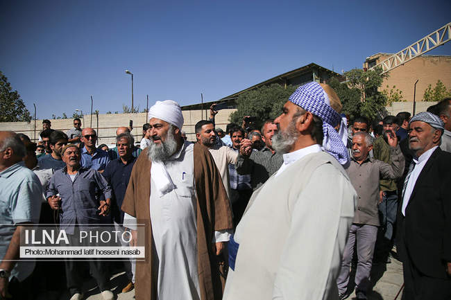 مراسم تشییع پیکر مداحو