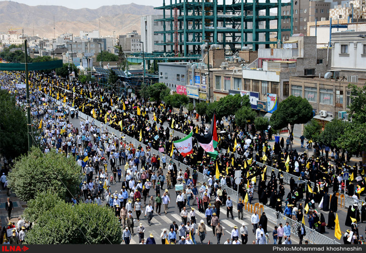 راهپیمایی روز جهانی قدس تا دقایقی دیگر آغاز می‌شود