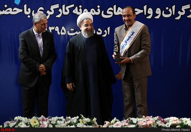  مراسم گرامیداشت روز کارگر با حضور رئیس جمهور
