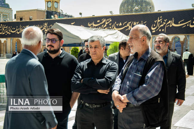 مراسم تشییع احمد هاشمی بهرمانی (رفسنجانی) 