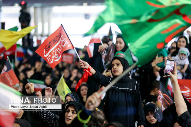 مراسم شیرخوارگان حسینی - تهران
