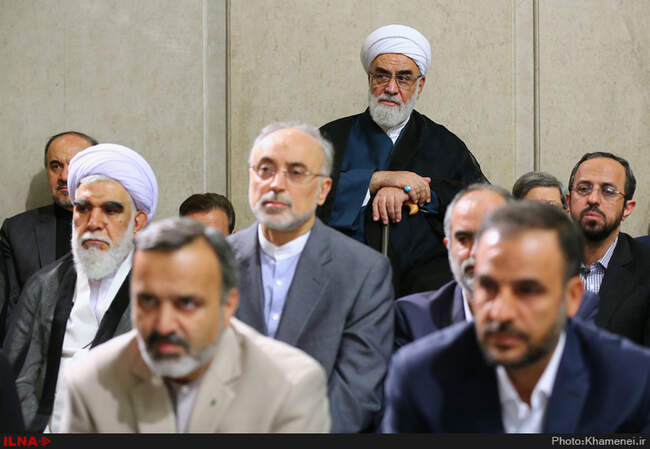 دیدار مسئولان نظام با رهبر انقلاب اسلامی