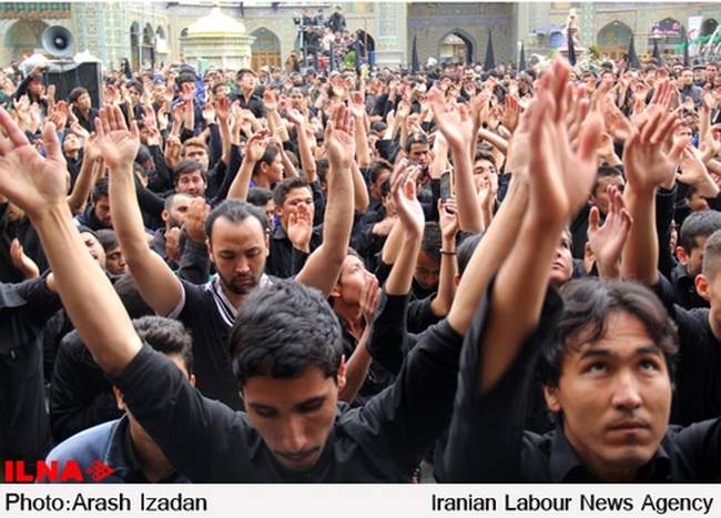 عزاداری روز عاشورا - قم