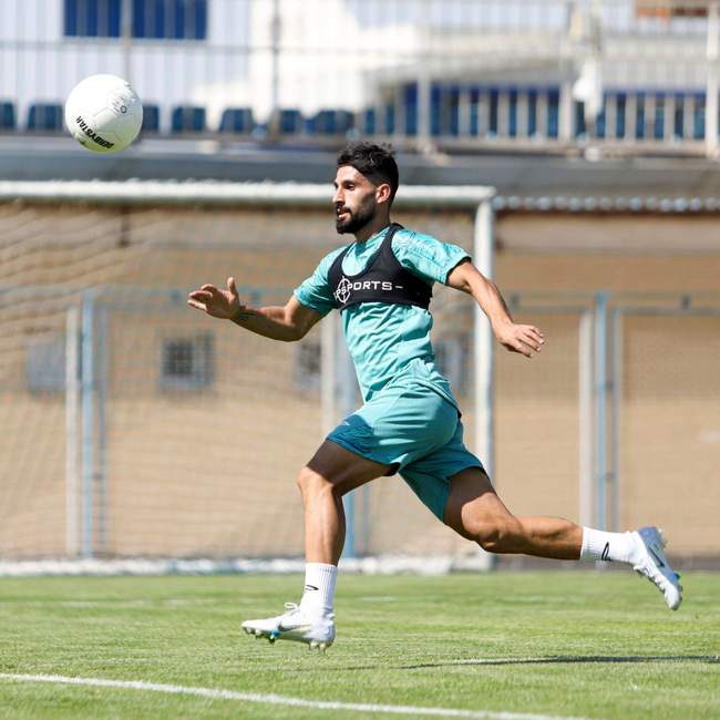 تصاویری از تمرین امروز تراکتور تبریز