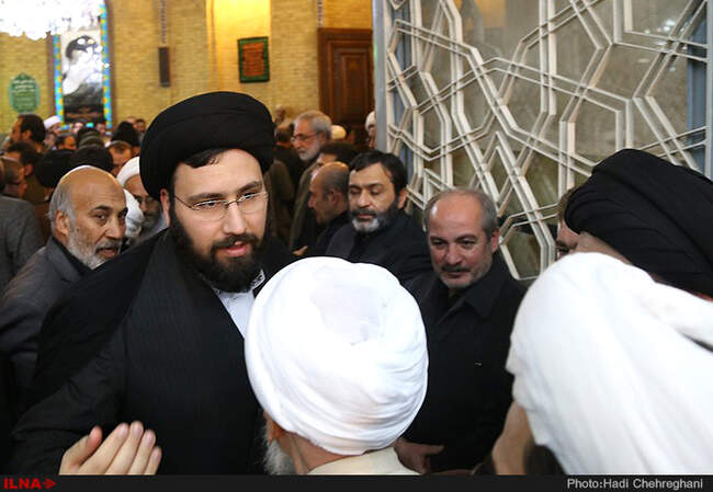 مراسم  هفتمین روز درگذشت مرحوم آیت الله العظمی سید عبدالکریم موسوی اردبیلی