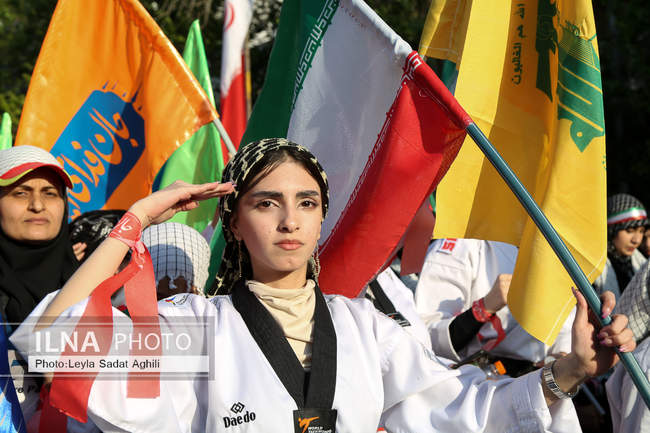 اجتماع بزرگ «دختران جان‌فدای ایران»