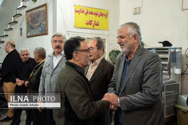 مراسم تشییع محمد تاجزاده 