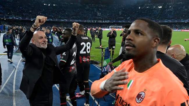 گزارش تصویری دیدار ناپولی و میلان در شب طلسم شکنی و پایان حسرت