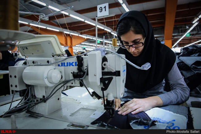بازدید معاون توسعه اشتغال وزیر تعاون، کار و رفاه اجتماعی از کارخانه روناک جین
