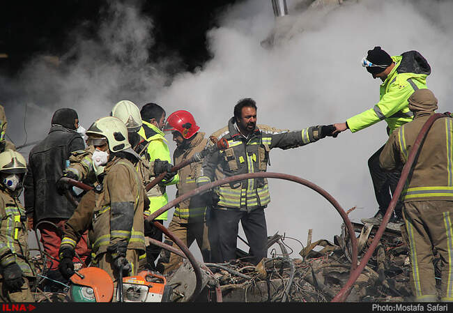 هفتمین روز حادثه پلاسکو/2