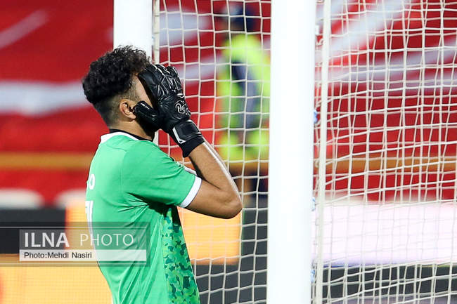 دیدار تیمهای نساجی مازندران و مس کرمان در نیمه نهایی جام حذفی فوتبال