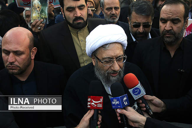 حضور رئیس مجمع تشخیص مصلحت نظام در یوم الله 22بهمن قم