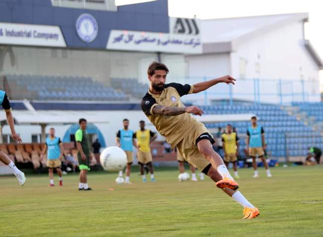 گزارش تصویری تمرین گل‌گهر سیرجان