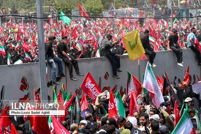 مراسم تشییع پیکر مطهر رهبر شهید انقلاب / 1